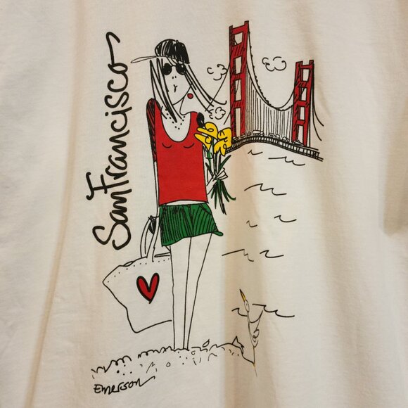 VTG Emerson Street Women’s WHY LIMIT HAPPY TO AN HOUR Sleep T-Shirt ONE SIZE - Picture 5 of 14